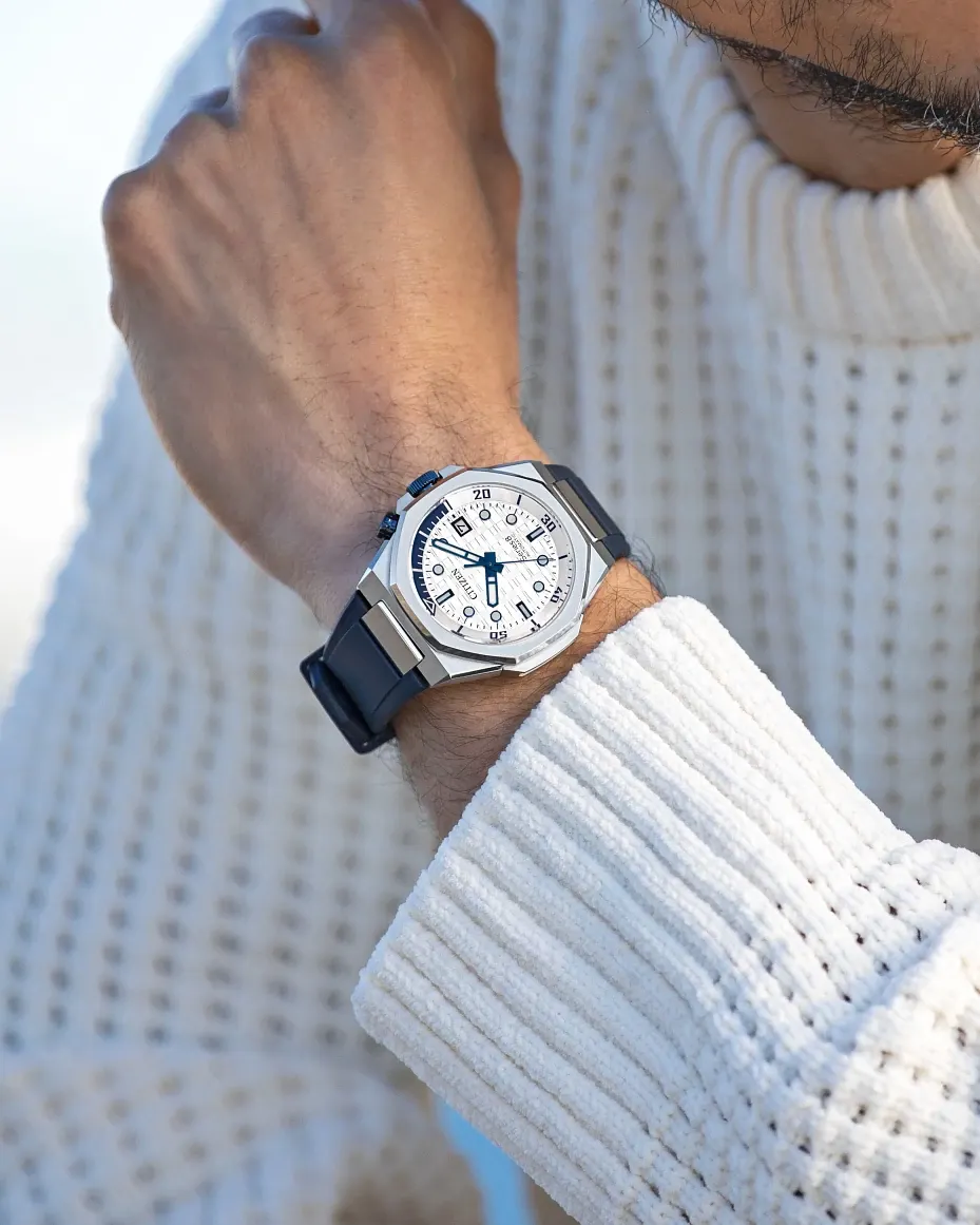 Series8 890 White Dial Polyurethane Strap NB6060-07A | CITIZEN